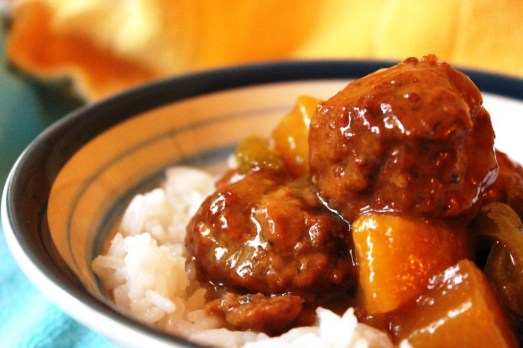[Slow Cooker] Hawaiian Meatballs