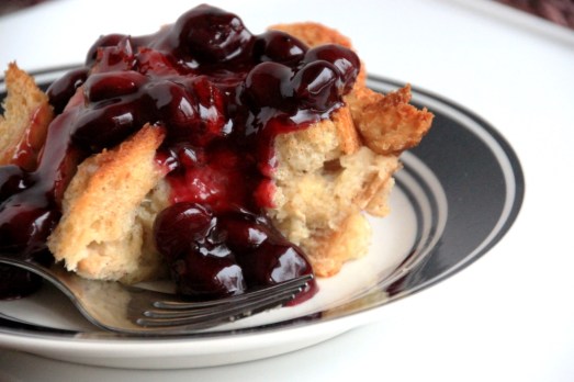 Overnight Baked French Toast & Blueberry Sauce {{Baking Bytes}}