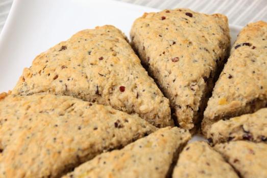 Banana Cacao Nib Scones {{Baking Bytes}}