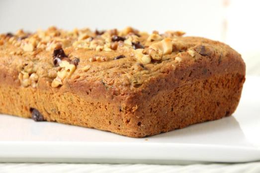 Chocolate Chip Zucchini Bread {{Baking Bytes}}