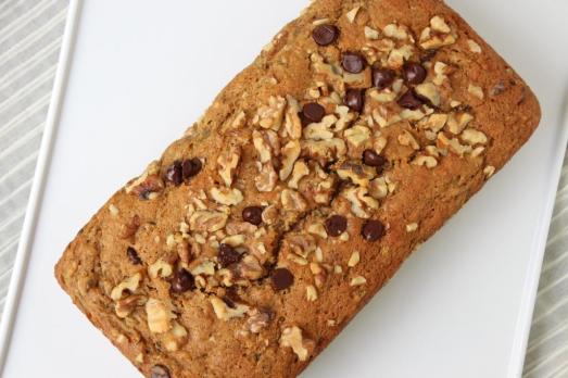 Chocolate Chip Zucchini Bread {{Baking Bytes}}