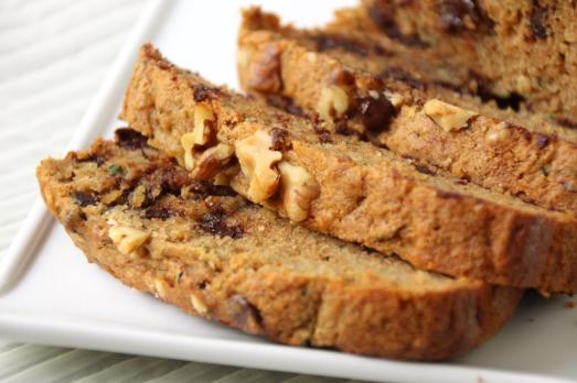 Chocolate Chip Zucchini Bread {{Baking Bytes}}