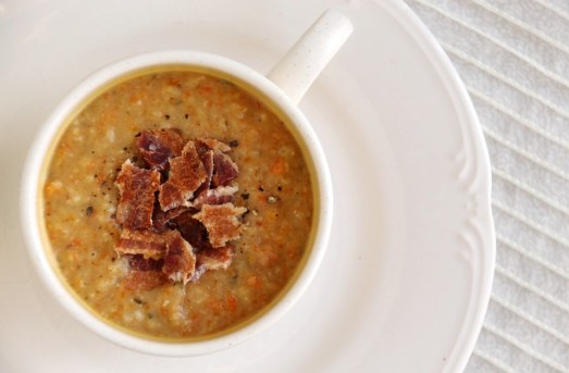 [Slow cooker] Bacon Bean Soup {{Baking Bytes}}