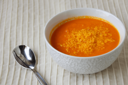 Carrot Ginger Soup {{Baking Bytes}}