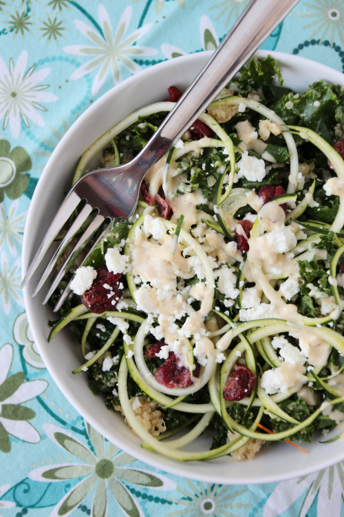 Lemon Quinoa &amp; Kale Salad {{Baking Bytes}}