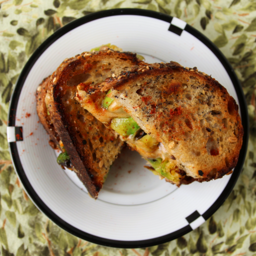 Brussels & Gouda Grilled Cheese