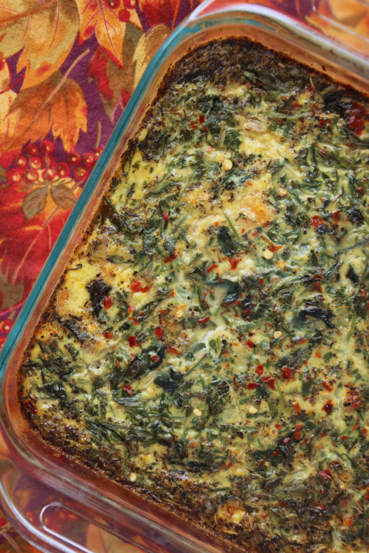 Squashage Crustless Quiche {{Baking Bytes}}